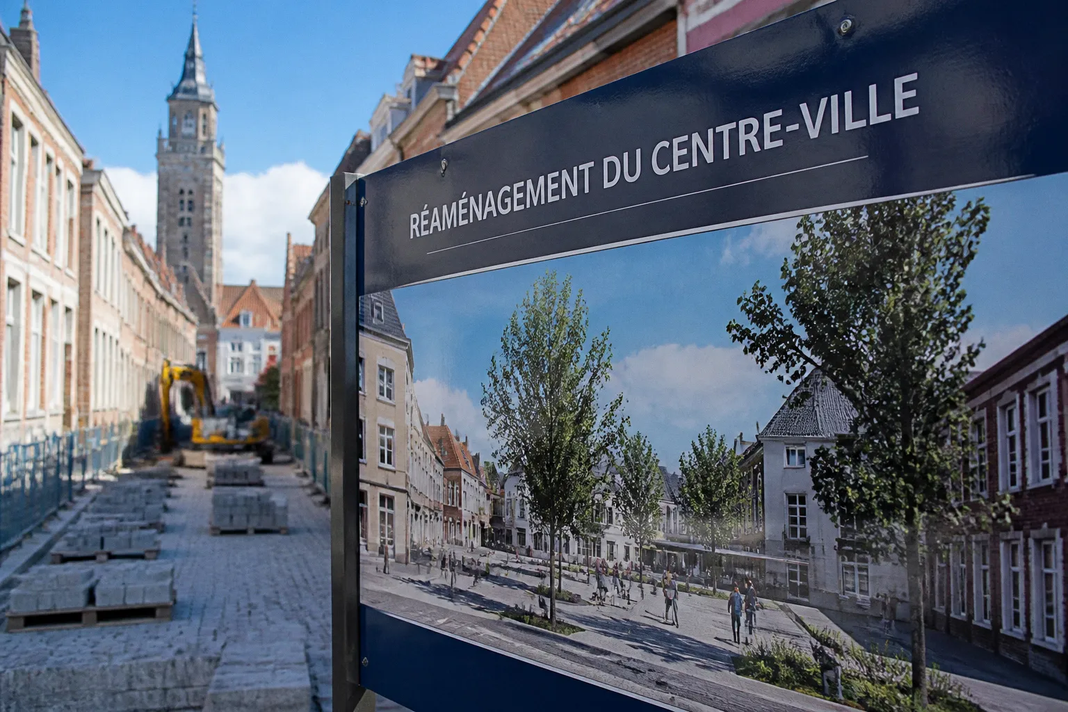 Bergues : les ambitions de la municipalité pour le renouveau du centre-ville