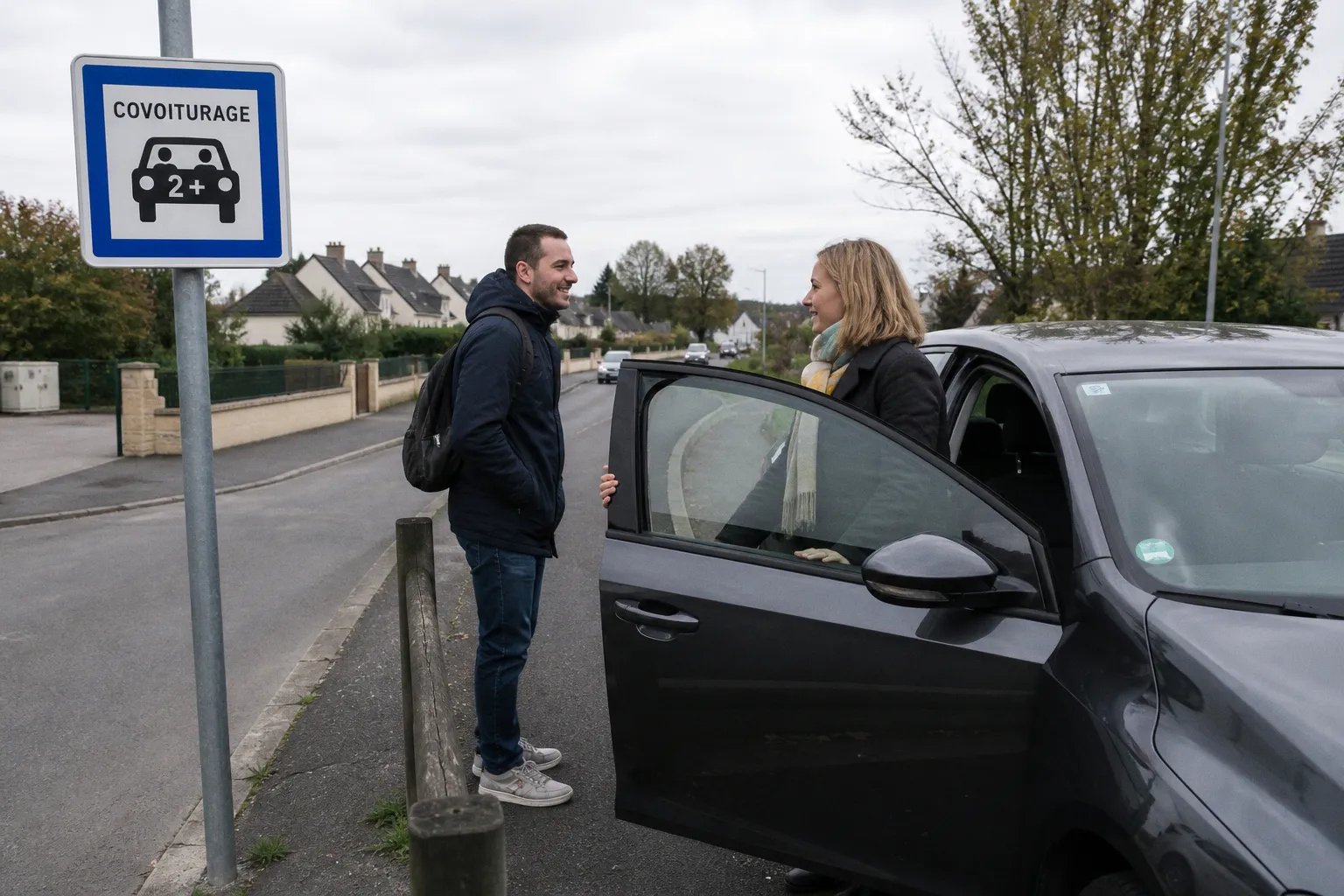 Covoiturage gratuit au sud de Caen : un mois de test pour changer les habitudes