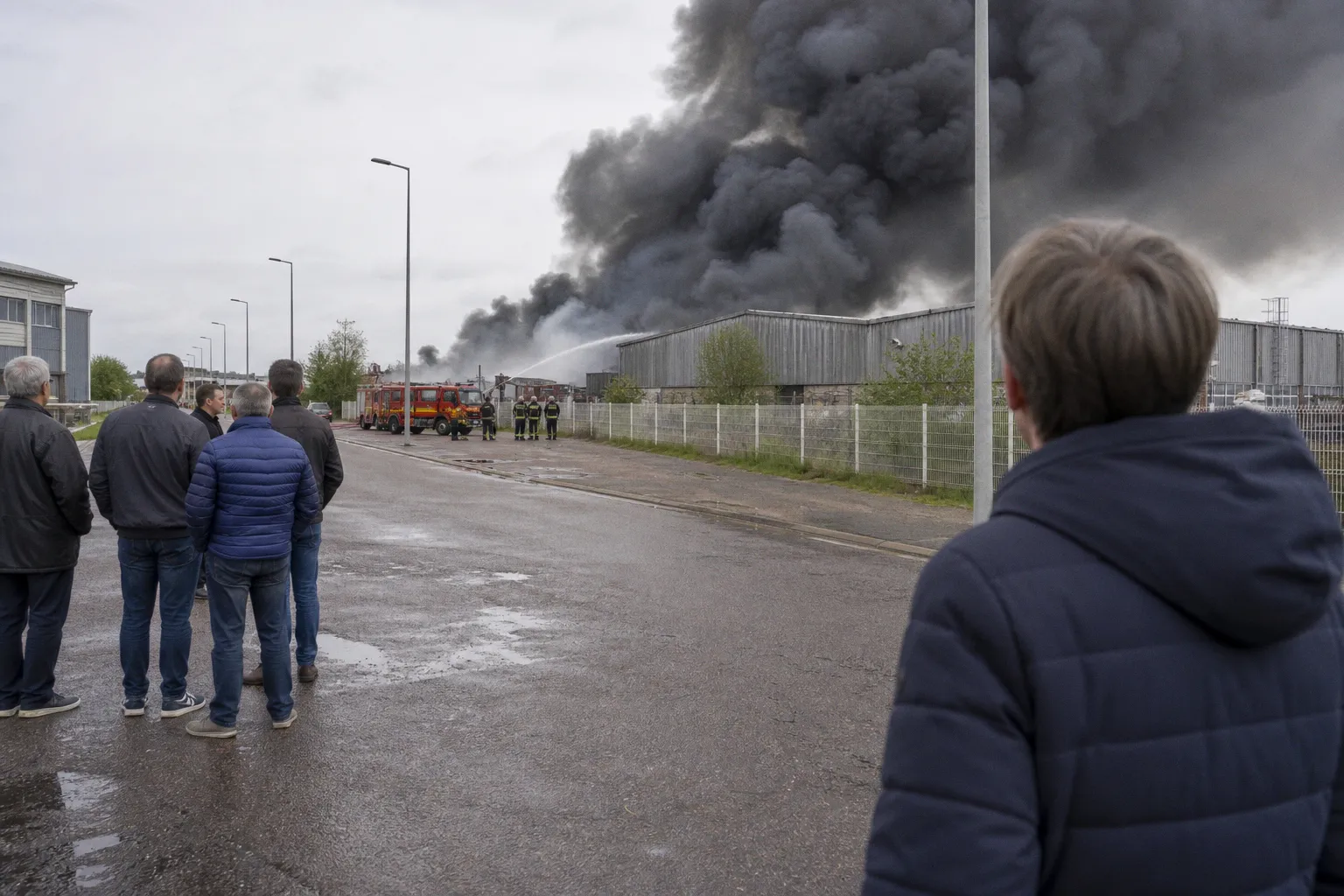 Moselle : La préfecture appelle 30.000 habitants à se confiner après un incendie dans un entrepôt
