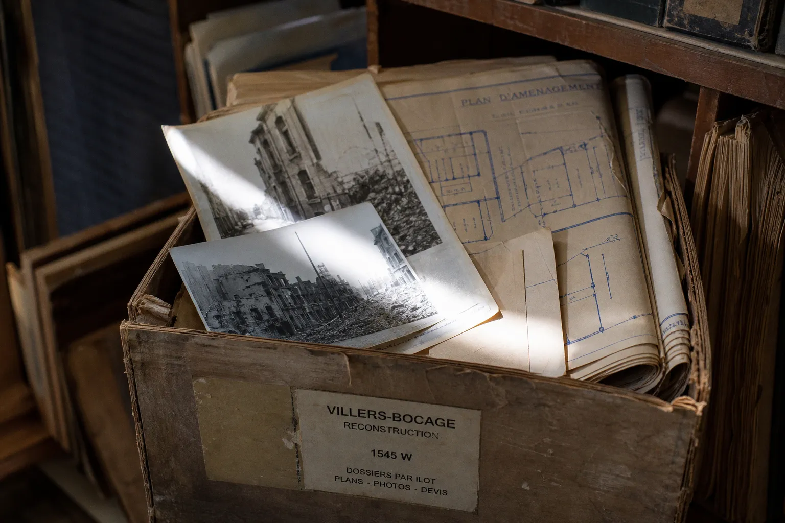 Reconstruction de 1944 : où trouver les archives ?