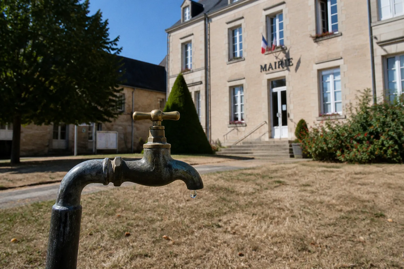Sécheresse à Villers-Bocage : passage en niveau de crise et restrictions immédiates