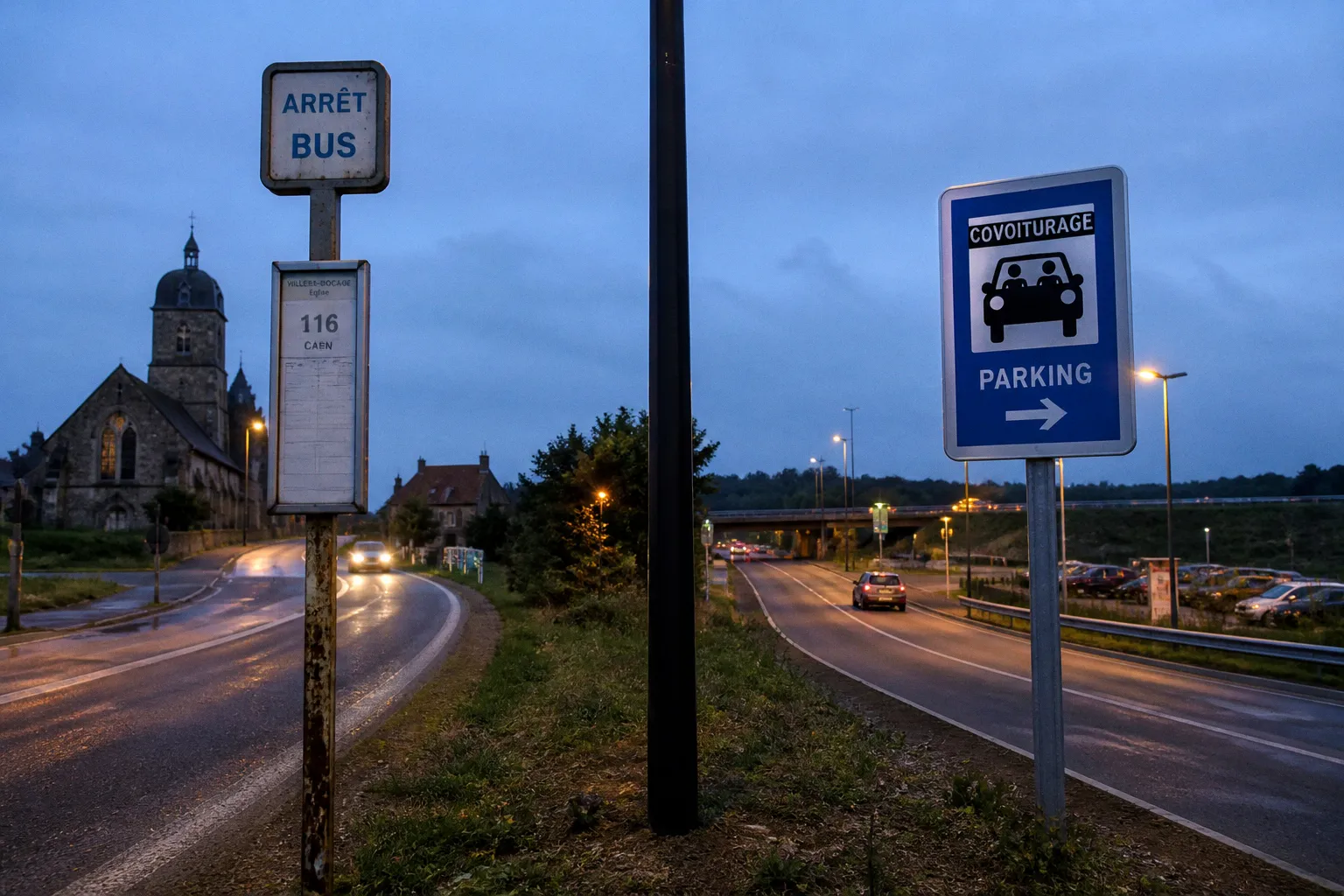 Trajet Villers-Bocage Caen : bus ou covoiturage ?